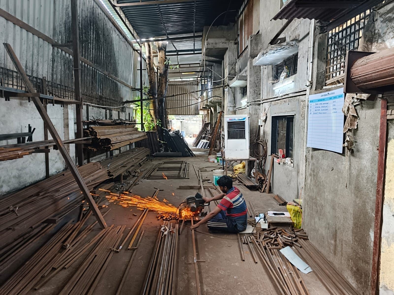 Steel cutting & fabrication