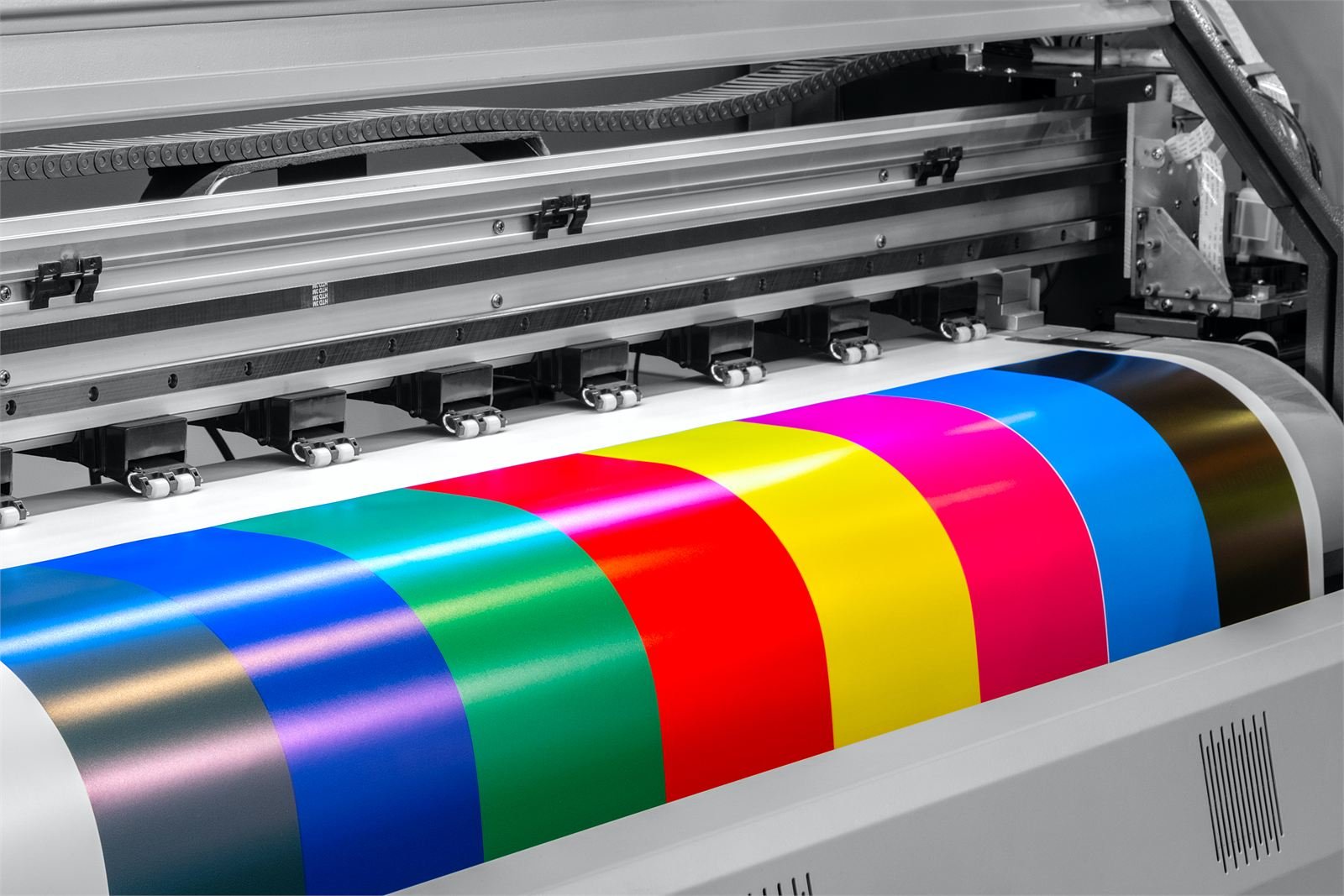 Wide-format CMYK printing